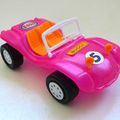 00400 VOITURE BUGGY ROSE MARQUE FERAL ?