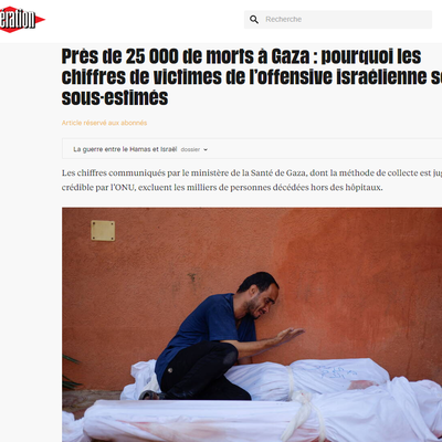 Le mensonge de Caroline Fourest pour minimiser le massacre en cours à Gaza
