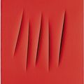 Lucio Fontana (1899-1968) Concetto spaziale, Attese, 1966 & Concetto spaziale, 1954 
