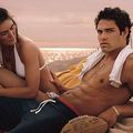 Edito : 'Built For The Beach’ with Mark Sanchez & Hilary Rhoda by Carter Smith for GQ Magazine June 2009