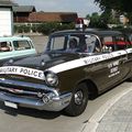 Chevrolet 150 4door sedan US Army Military Police clone-1957
