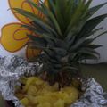 Salade d'ananas meringué