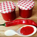 Confiture de piments rouges (Thermomix ou non)