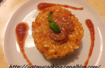 Risotto au chorizo (Thermomix)