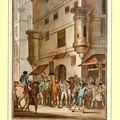 30 juin 1789 : Le peuple enfonce les portes de l'Abbaye St-Germain et délivre les prisonniers.