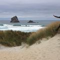 A « sandfly beach », sublime plage qui nous a été