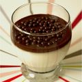 La verrine de la semaine : PANNA COTTA CHOCOLAT & CHOCOLAT !