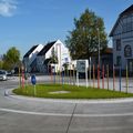 Rond-point à Brackenheim (Allemagne)