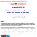 Conférence du jeudi 14 novembre 2019