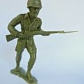 001145 SOLDAT AMERICAIN GI MARQUE LOUIS MARX - POSE 2 - 