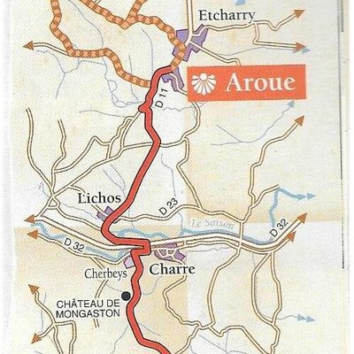 3 juin, 31 ème étape,de Navarrenx à Aroué