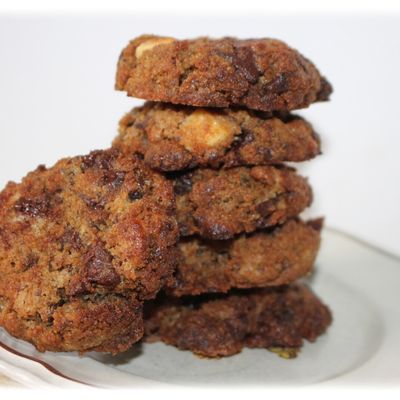 Cookies anti-gaspi aux 3 chocolats