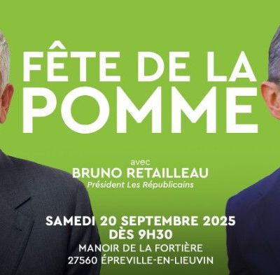 Fête de la Pomme 2025: Hervé Morin donne la parole à Bruno Retailleau... Le régionalisme normand passera après!