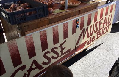 Casse-Museau de Biot au marché de Castres