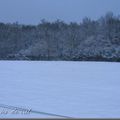 mon village sous la neige