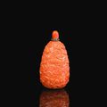 A coral snuff bottle, 19th Century & A white coral snuff bottle