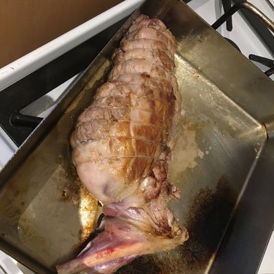 Le gigot cuit à basse température