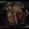 Recette du Poulet au curry, à bord du Nena. Recipe of Chicken curry, on board the Nena. 10 novembre 2016