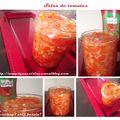 Sauce "salsa de tomates" mexicaine