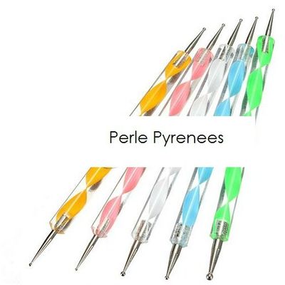 Outil "dotting tool" nail-art ongles