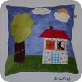 Coussin "Dessin d'enfant"