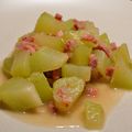 Chayote poêlée