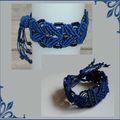 Bracelet en macramé