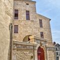 Fontenay le comte Rue du Pont-aux-Chèvres, Palais des évêques de Maillezais et Maison André Tiraqueau