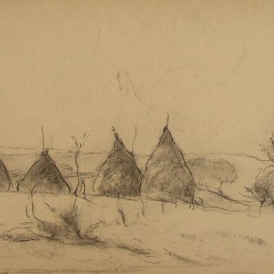 Dessins - Arbres et Vieilles pierres 2/3