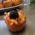 Mini muffin façon pizza