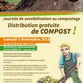 Distribution de compost