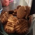 {Pâtisserie} Biscuits au beurre de cacahuètes