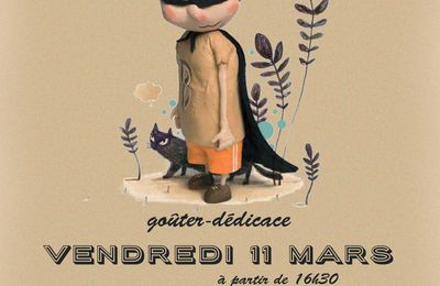 Vendredi 11 mars à partir de 16H30, goûter-dédicace avec Samuel Ribeyron