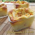 Pêches gratinées à la ricotta