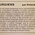 Les chirurgiens