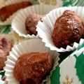 TRUFFES À LA PURÉE DE NOISETTES