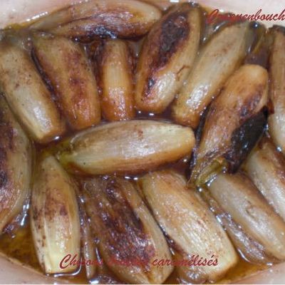CHICONS BRAISES CARAMELISES