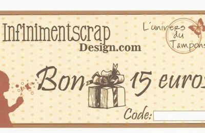 Tapis rouge pour Isa d'Infinimentscrap