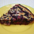 Tarte au cassis