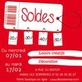 Les soldes de janvier 2015 sont arrivées !!!