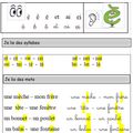 Lecture CP page 27: graphèmes AI, EI, è, ê
