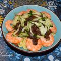 Jajangmyon aux crevettes