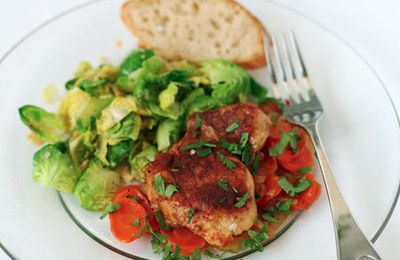 Poulet rôti avec carottes et miel SANS GLUTEN