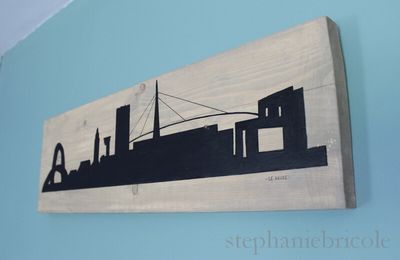 DIY déco skyline personnalisée - LE HAVRE
