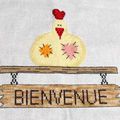 Ma cocotte "bienvenue"