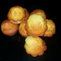 Muffins amande, pistache et fleur d'oranger