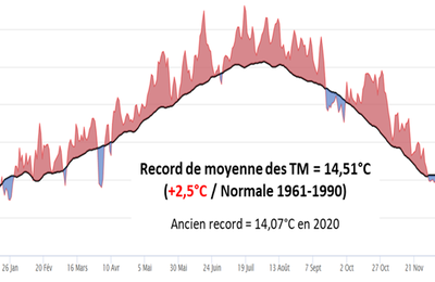 2022, année météorologique à Salies de Béarn...