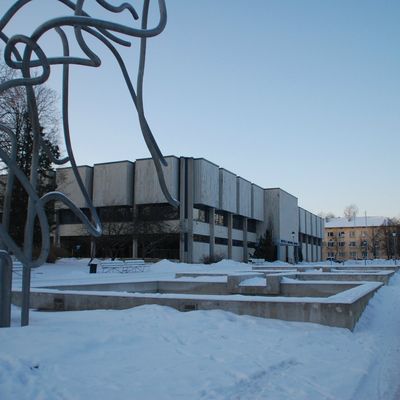 Tartu sous la neige