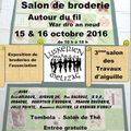 Salon de broderie à Milizac ce week-end