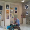 exposition collective de la palette morlanaise en octobre à Morlaas